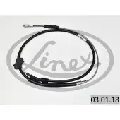 Linex Handbremsseil 03.01.18 Rechts Links für AUDI 100 Limousine (4A2, C4) 1474/910/330mm