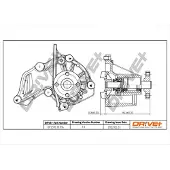 Dr!ve+ Wasserpumpe DP2310.10.014