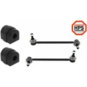 MAPCO 53687HPS Stabilisatorlager Reparatursatz für BMW 5 Limousine (E39) Vorne 23mm Gummilager