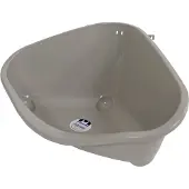 Moderna Products Moderna Kunststoff Nager-/Kätzchentoilette mit Haken warm grau Moderna (grijs)
