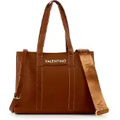 Valentino Braune Damenschultertasche mit abnehmbaren Gurten und Reißverschluss