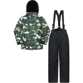 Mountain Warehouse - Skijacke Set für Kinder MW1433 (104) (Dunkel-Khaki)