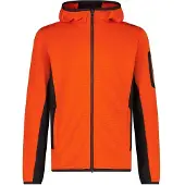 CMP MAN Jacket FIX Hood orange (C451) 58