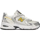 New Balance Unisex. U530V1_LI Schuhe 530 weiß, silber (40), Wohnung, Schnürsenkel, Lässig