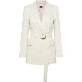 HUGO Relaxed Blazer mit D-Ring-Gürtel Grösse 40