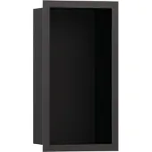 Hansgrohe XtraStoris Individual Wandnische Mattschwarz mit Designrahmen 300/150/100, Brushed Black Chrome