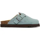 Scholl Pantoletten Beatriz Clog F00715 Blau 36