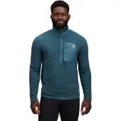 Black Diamond Lightweight Poly Fleece Mit Halbem Reißverschluss