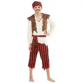 Buttinette Piratenkostüm "Little Ed" für Kinder