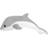 Leantoys Graues Delphin-Plüschmaskottchen 70 cm