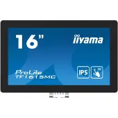 Iiyama ProLite TF1615MC-B1, 39,6 cm (15.6"), 1920 x 1080 Pixel, Full HD, 25 ms, Schwarz