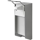 TEMDEX Desinfektionsmittelspender 500 ml Edelstahl mit kurzem Armhebel