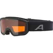 Alpina Skibrille Scarabeo Jr. Kinder Black Matt