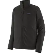 Patagonia - Warmes, dehnbares Fleece - M's R1 TechFace Jkt Black für Herren - Größe S - schwarz