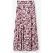 Sissy-Boy Rock Mit Blumenmuster - Weiß | Größe: XS