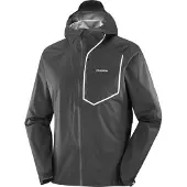 Salomon - Wasserfeste und winddichte Trailjacke &ndash; Herren &ndash; Bonatti Pro Jkt M - Bonatti Pro Jkt M Deep Black für Herren - Größe M -
