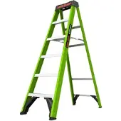 Little Giant A-Force Stufenleiter für Handwerk, Bau und Wartung 6 Stufen