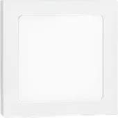 Avizar , LED Panel 25W 29.2cm stromsparend & hell, Weiß