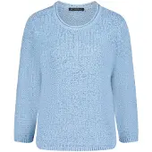 Betty Barclay Strickpullover mit 3/4 Arm in Powder Blue | Gr.: 46