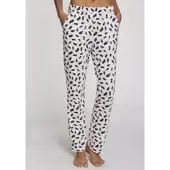 s.Oliver Pyjamahose , Damen, Gr. 32/34, N-Gr, rosa, gemustert, Single Jersey, Obermaterial: 50% Baumwolle, 50% Viskose, gemustert, Hosen Pyjamahose, mit schönem Alloverdruck