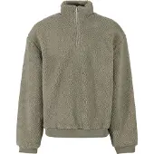 Urban Classics Oversized Teddy Halbzippullover