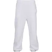 Urban Classics vielseitige Herren Hose Taschen Rippbündchen 380 g/m² mit Baumwolle Weiß