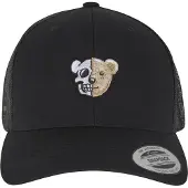 Mister tee Snapback Cap "Skull Bear Wooly Combed Cap"