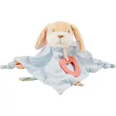 Sterntaler Schmusetuch "Hase HanniM" mit Beißring aus Silikon