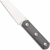 Straight Line Erny ER-T Erny Stonewashed M390, Titanium, Fahrtenmesser