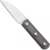 Straight Line Ally AL-T Ally Stonewashed M390, Titanium, Fahrtenmesser