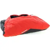 Mammut - Nordic Down Spring - Daunenschlafsack Gr 195 cm grau/rot