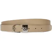 Calvin Klein Damengürtel Ck Loop Rnd Buckle 2.5_Smooth K60K612936 Beige 105