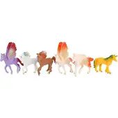 Hippo Einhorn-Spielfigur in Farbe, 9 cm