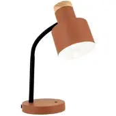 Orion Schreibtischlampe Gili, rot, für Wohn- / Esszimmer, Metall, Modern, Tischlampe