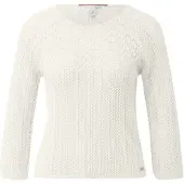 s.Oliver -qs Pullover Offwhite Größe: M | Pullover Outlet | Damen | Weiß