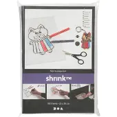 Creotime schrumpffolie matt transparent 30 cm 100 Blatt