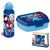 SPIDEY Marvel Spidey the Amazing Friends Aluminium bottle + lunch box