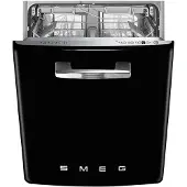 Smeg 50s Style Geschirrspüler Mit Drittem Rack 13 Anzahl Maßgedecke