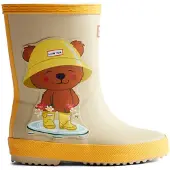 Hunter Regenstiefel Unisex Beige Gummi