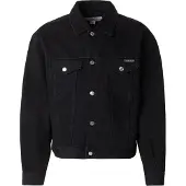 Calvin Klein Jeans Jeansjacke "90S CK CLASSIC BLACK TRUCKER" ohne Kapuze Regular fit mit normalen Hemdkragen