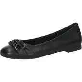 Caprice Ballerina in BLACK SOFTNAP. | Gr.: 41