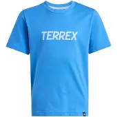 Adidas - Kid's MT Logo Tee - T-Shirt Gr 152 blau