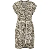 Apricot Hemdblusenkleid "Minikleid" mit Bindegürtel