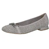Caprice Ballerinas 9-22503-42 Grau