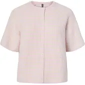 Pieces Pcmalou Gestreifte Strickjacke | Rosa | XL