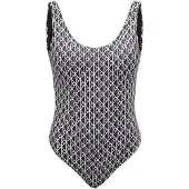 Calvin Klein Scoop Back One Piece Black Größe: M | Badeanzüge Outlet | Damen | Schwarz