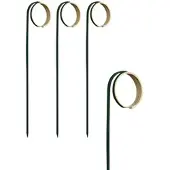 Papstar Fingerfood - Picker 11 cm schwarz "Twister" 600 Stück