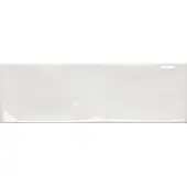 Tonalite Kraklé Wandfliese bianco 10x30 cm glanz KRA4600