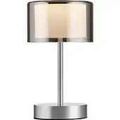 BANKAMP Grand Akku Mini 5061 LED-Tischleuchte-Aluminium matt-mit dim2warm (2200K - 2700K)