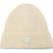 FILA Unisex Simonte High Top Logo Knit Beanie Egret Größe: OS | Hüte Outlet | Unisex